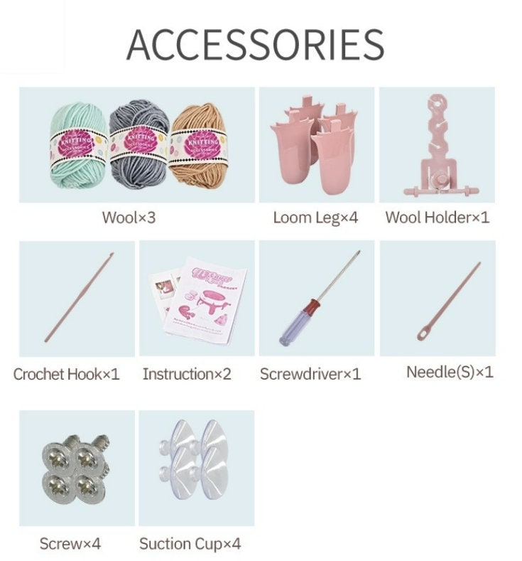 LIONRH TOY - Parent-child Knitting Machine