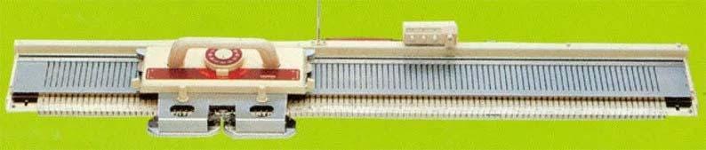 KH160 6mm Mid Gauge Chunky Knitting Machine with Built In Intarsia Same as Brother KH160