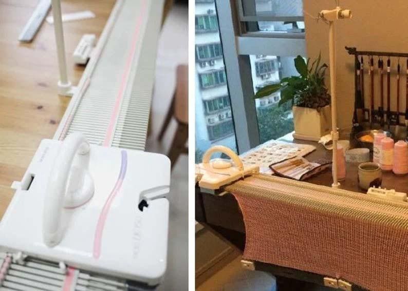 LK150 Silver Reed Studio LK150 6.5mm Mid Gauge Basic Knitting Machine