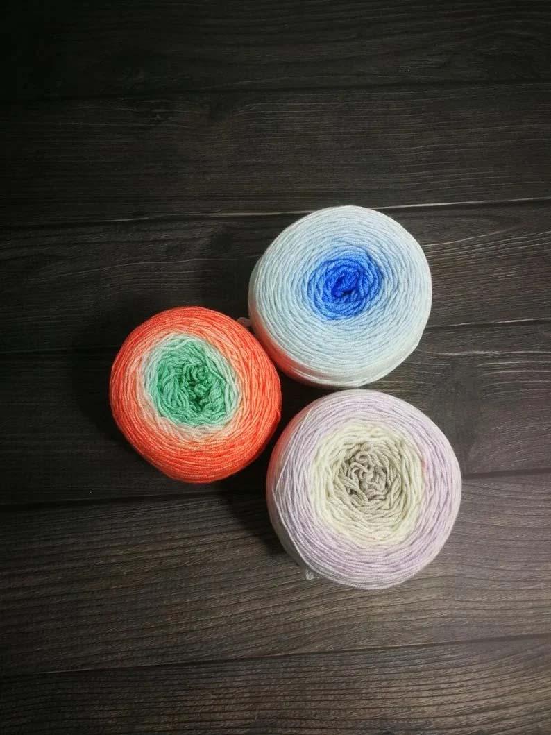 PreKnit 1kg Sock Blank Bare Undyed Yarn (75 Superwash Merino+25 Nylon) Yarn Base for Dyeing Australia Merino Wool