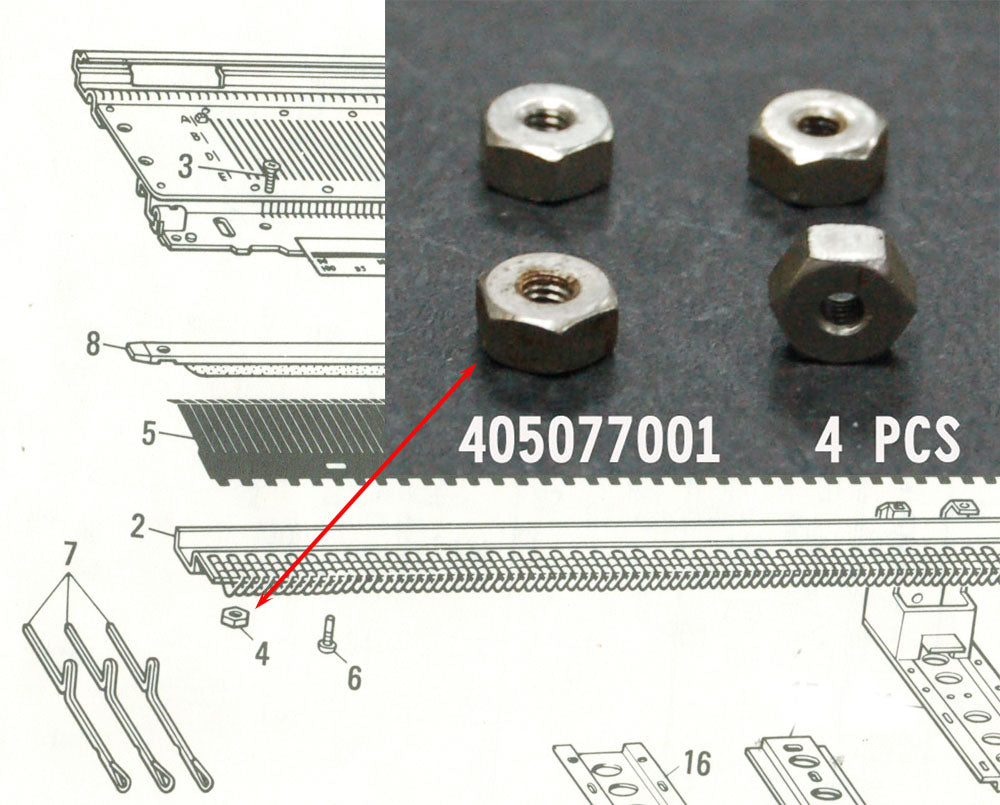 Tuerca 2,38 405077001