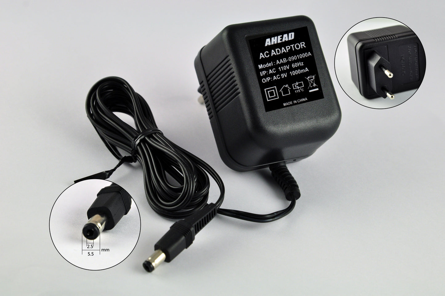 100% Brand New 9V 1000mA (C) GENUINE AC To DC Power adapter