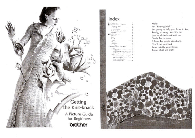 888206 BROTHER SINGER, diseñador de tejidos de punto