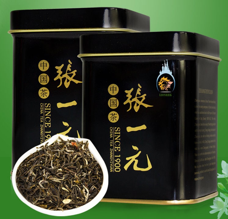 LIONRHK TEA - [Flower Tea] Jasmine Tea 100g (50gx2 Expo black cans)