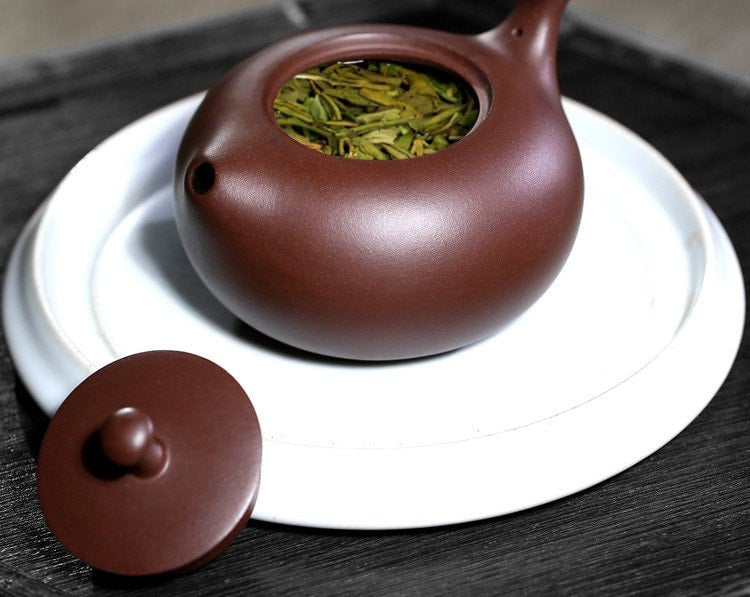 LIONRHK TEA - Yixing Zisha Clay Teapot, Lingyue Xishi 210cc