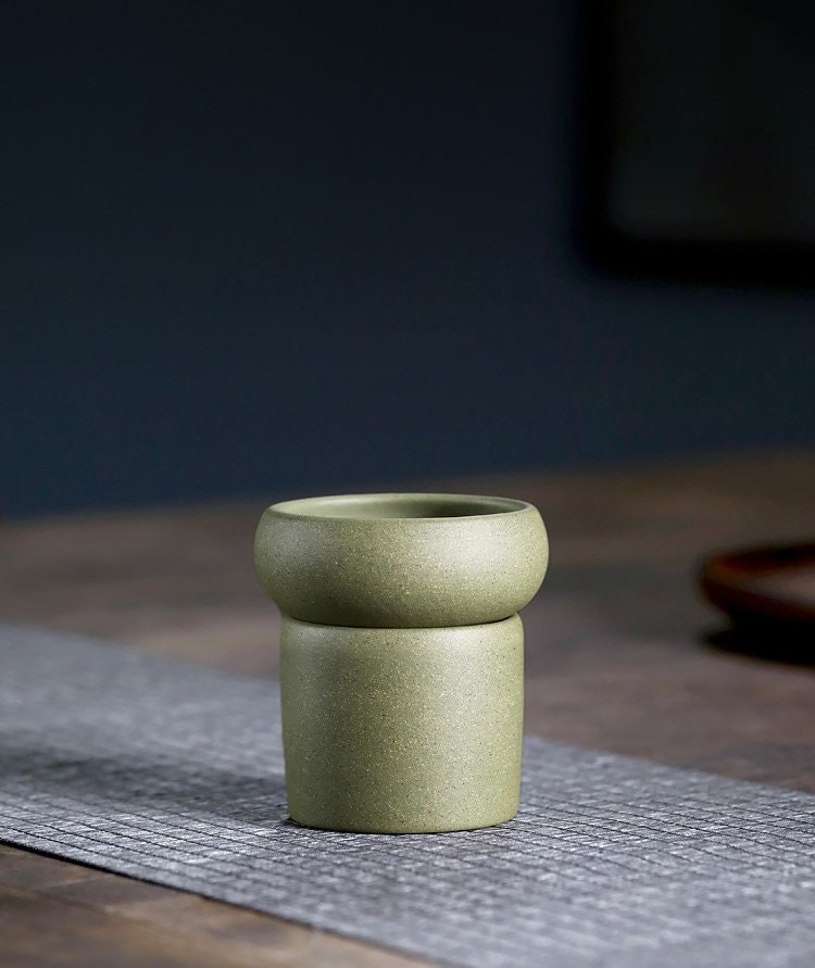 LIONRHK TEA - Yixing Ore Green Clay Tea Strainer