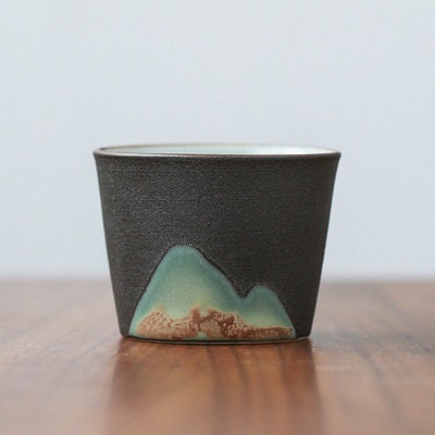 LIONRHK TEA - Hand-painted Yuanshan ZenYi Ceramic KungFu Tea Cup