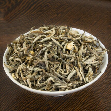 LIONRHK TEA - [Flower Tea] Jasmine Tea 100g/can Chinese Red Can (with gift bag)