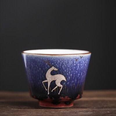 LIONRHK TEA - Japanese Handmade Retro Tea Cups 100ml