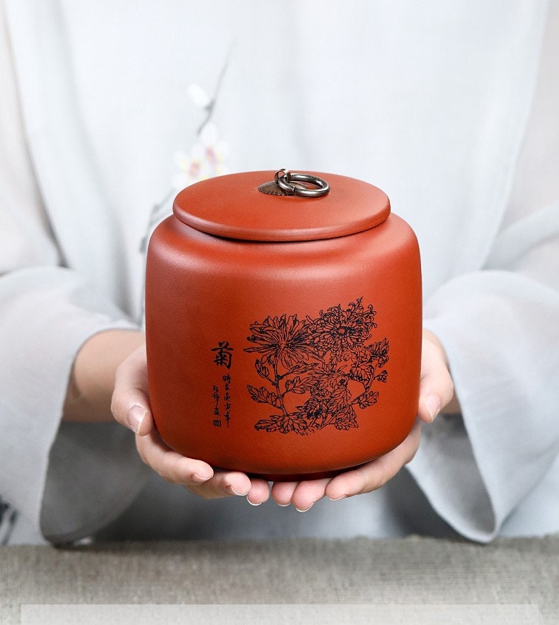 LIONRHK TEA - Yixing Zisha Tea Canister, 200ml