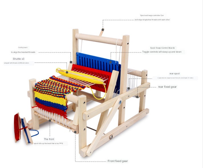 LIONRHK TOY - Hand Knitting Machine