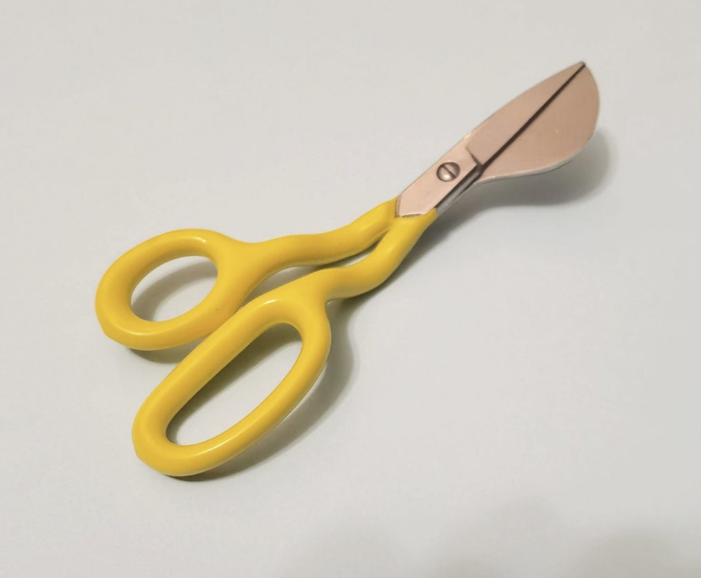 LIONRHK TUFT - Duckbill Trimming Shears, handmade carpet scissors