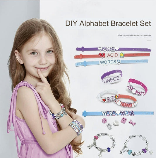 LIONRHK TOY - DIY Alphabet Bracelet Set