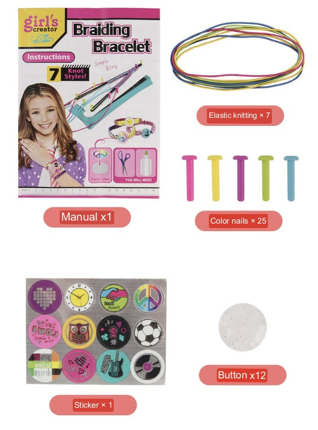 LIONRHK TOY - DIY Hand Rope Weaving Kit