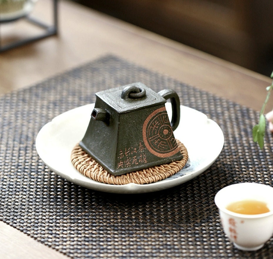 LIONRHK TEA - Yixing Zisha Clay Teapot, Ancient Qin Quan Tea Pot 100cc