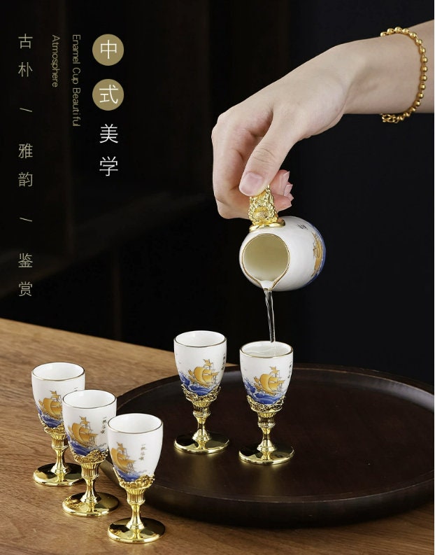 LIONRHK TEA - Chinese Zodiac Wine Tea Set