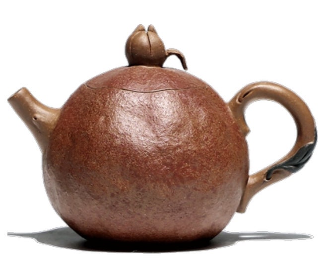 LIONRHK TEA - Yixing Zisha Clay Teapot, Pomegranate Tea Pot 170cc