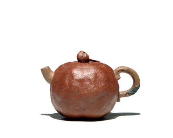 LIONRHK TEA - Yixing Zisha Clay Teapot, Pomegranate Tea Pot 170cc