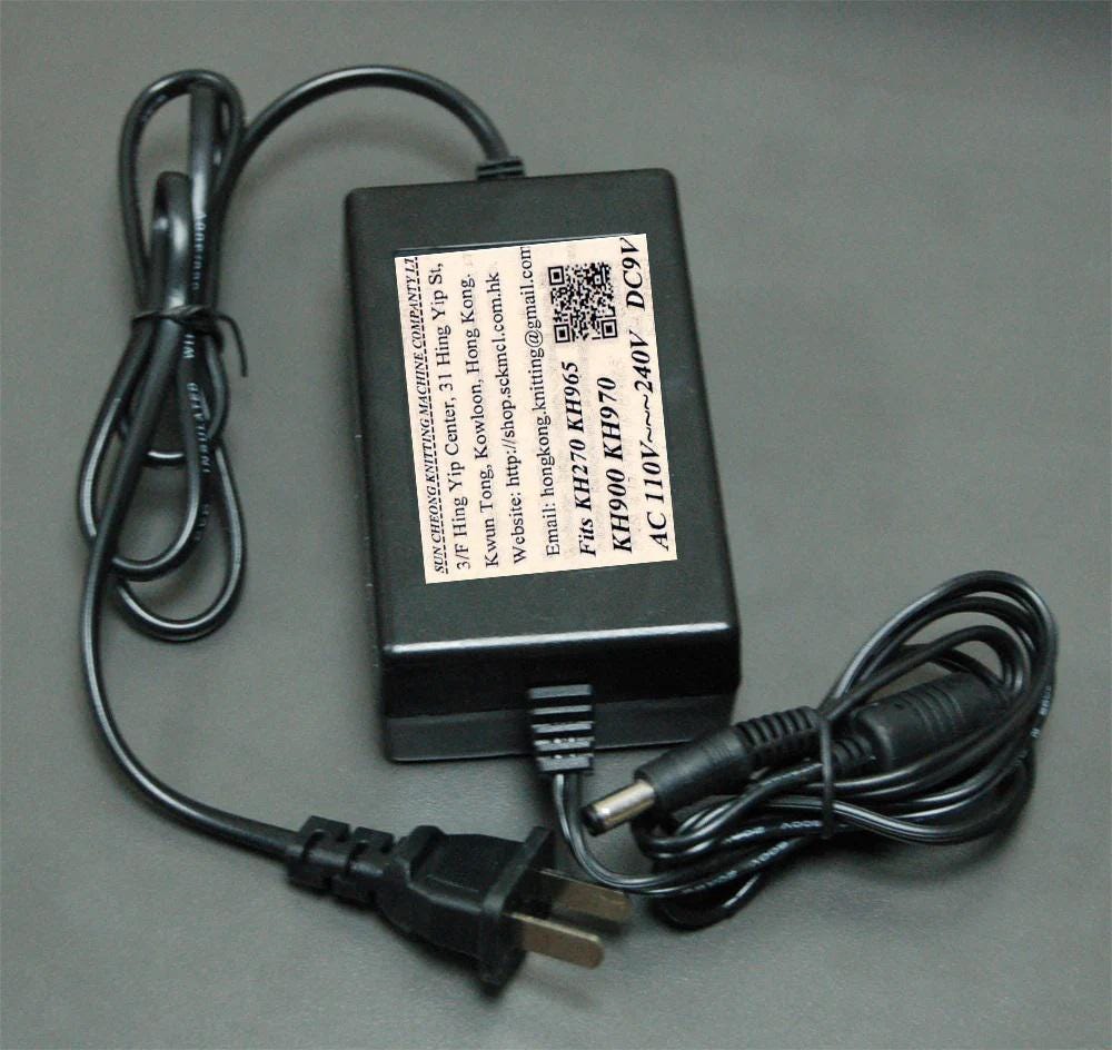 A/C ADAPTER for Knitting Machine Brother KH270 KH900 KH965 KH970