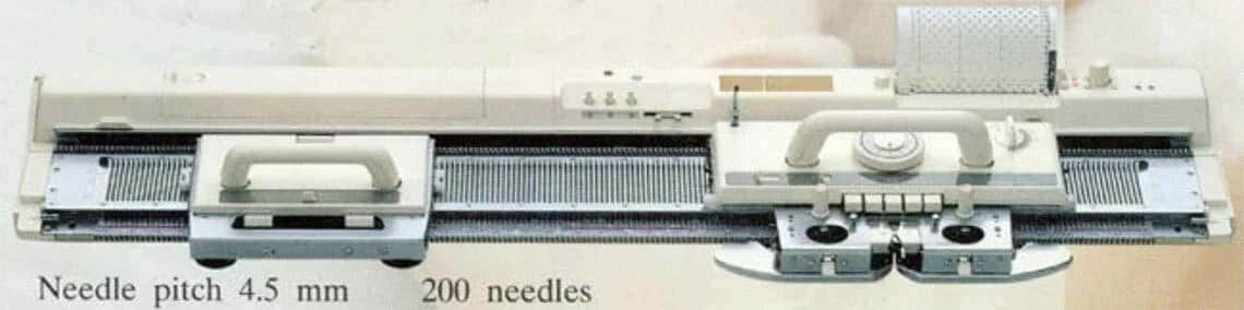 KH868 4.5mm (5.6 Gauge) Punch Card Knitting Machine Automatic Needle Selection Same as Bother KH868