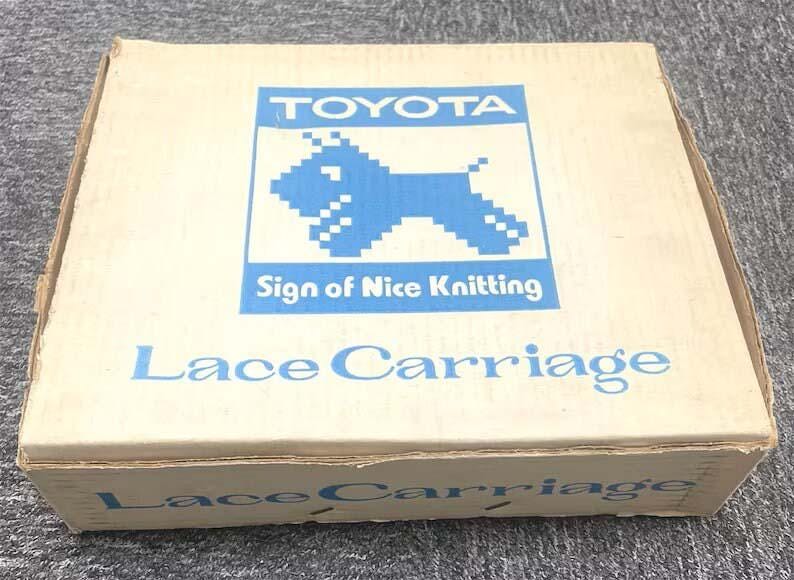 Lace Carriage TOYOTA Standard Gauge Knitting Machine KS901 KS950 / KS757 / KS858