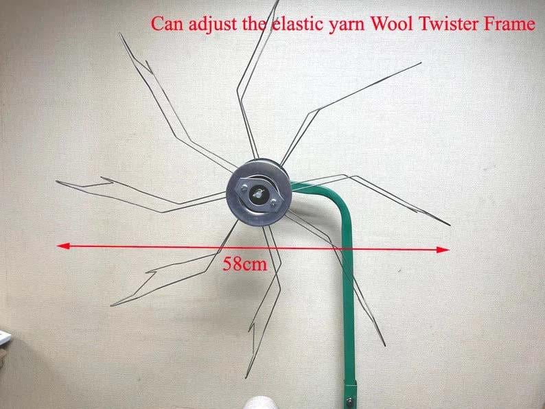 CW-100 Electrical Cone Wool/Yarn Winder [Cone to Cone / Twister to Cone] With Rotation Counter