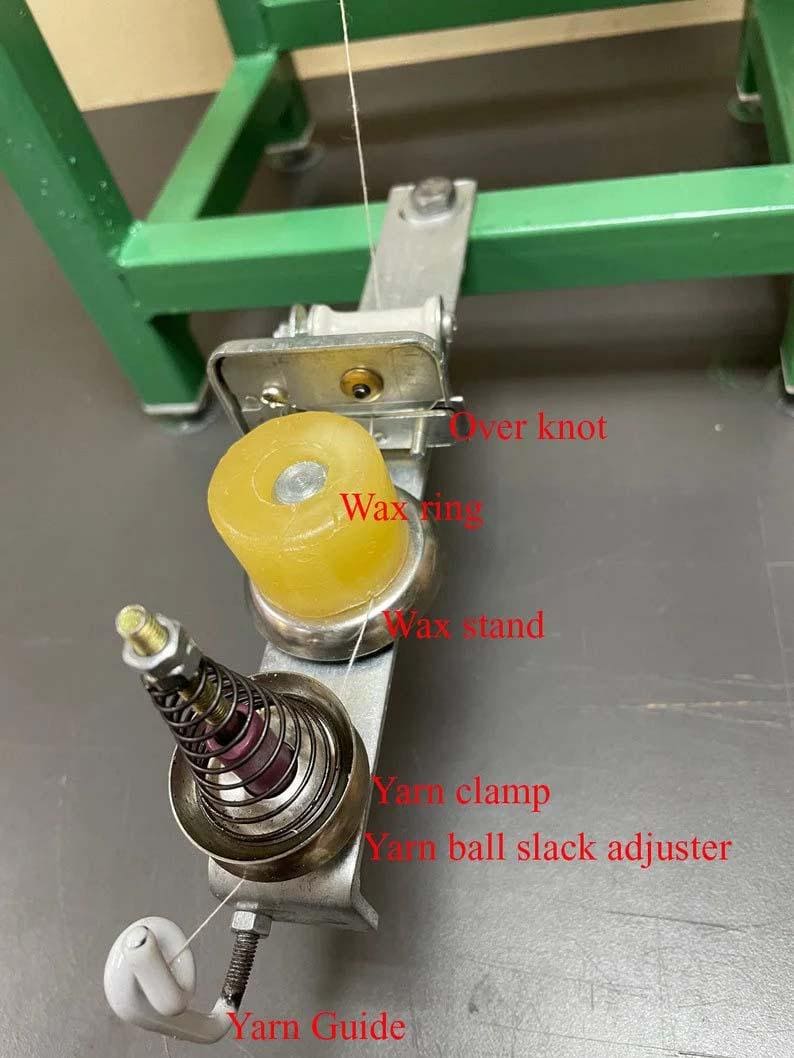 CW-100 Electrical Cone Wool/Yarn Winder [Cone to Cone / Twister to Cone] With Rotation Counter