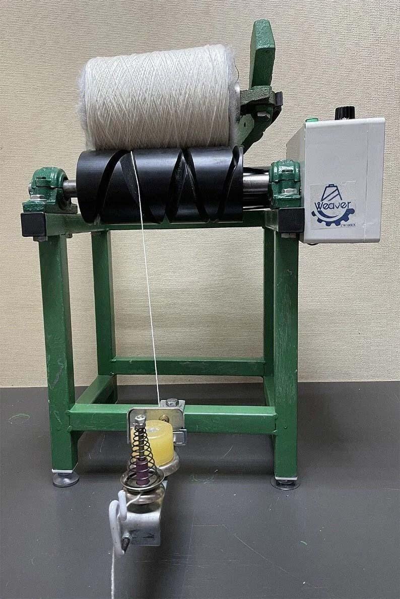 CW-100Ex - Electric Wool/Yarn Cone Winder [Cone to Cone Twister]