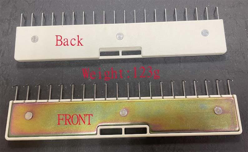 Wide claw weight Fit All knitting machine