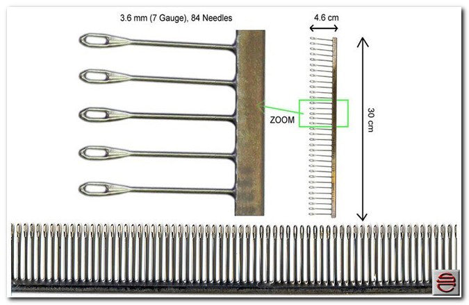 Garter Bar For 3.6mm Knitting Machine-Brother,Singer