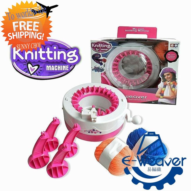 E-Weaver Knitting Loom Machine Toy Playset 689B