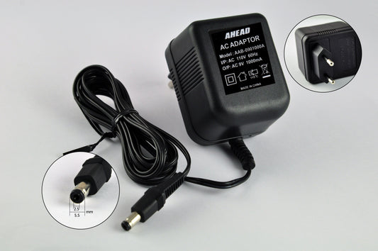 100%  Brand New 9V 1000mA (C) GENUINE AC To DC Power adapter