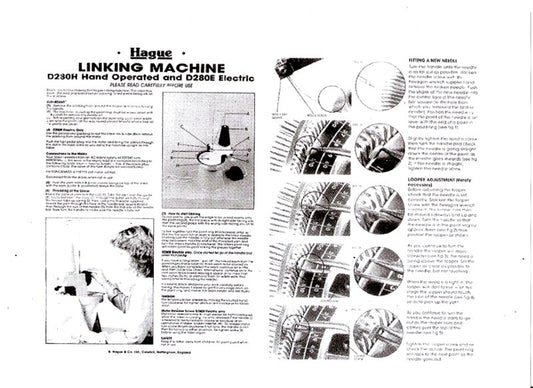 888129 D280H HAGUE LINKING MACHINE For HAND OPERATED