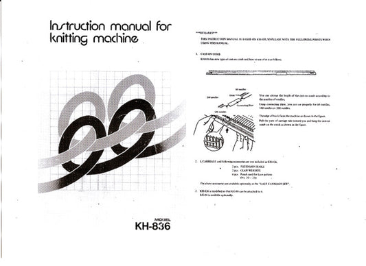 KH836 INSTRUCTION MANUAL 888138