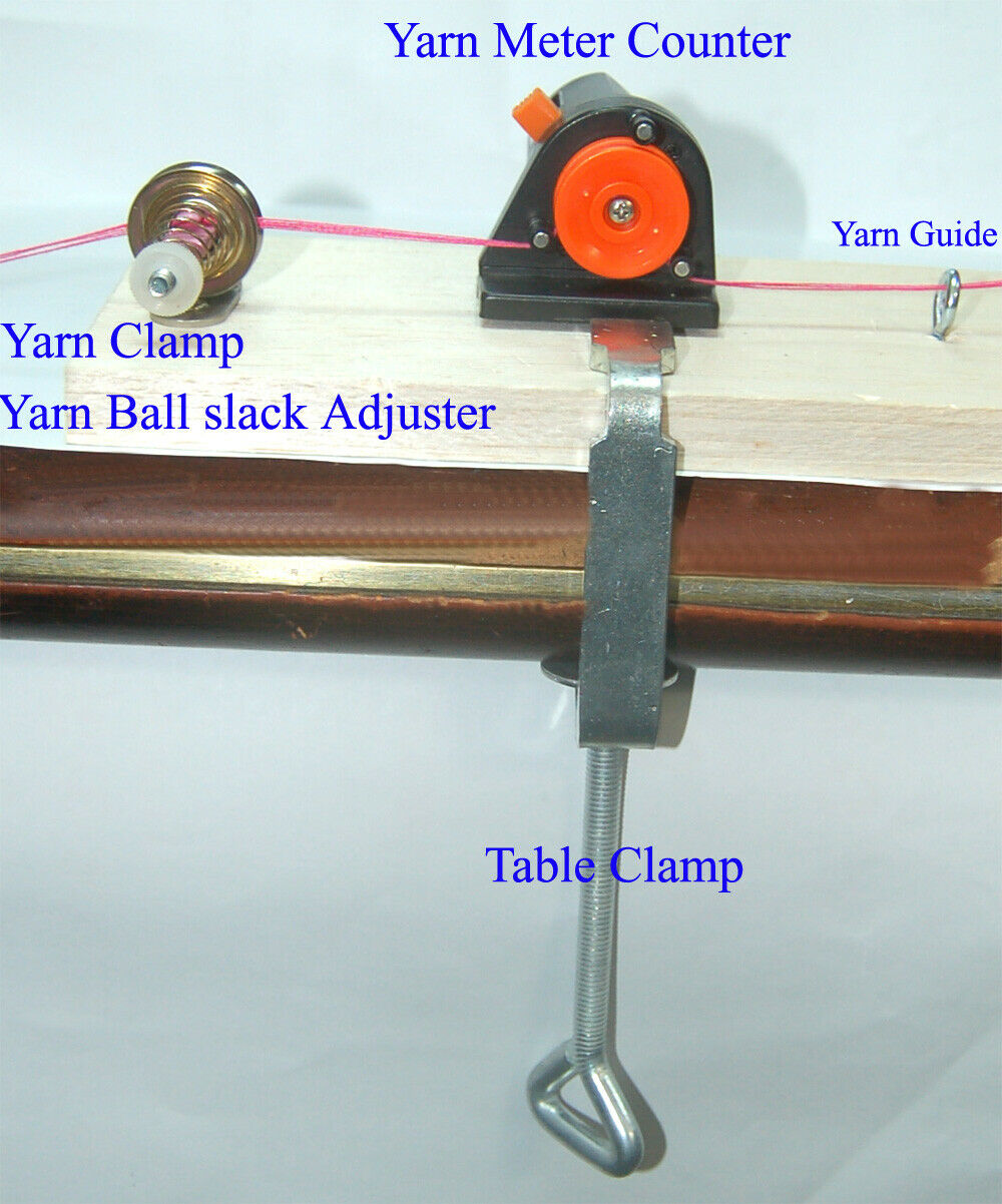 B type Meter Length Counter Fits any Yarn Ball Winder