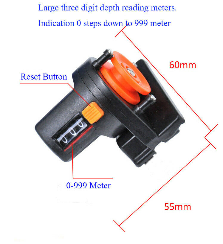 A type Meter Length Counter Fits any Yarn Ball Winder