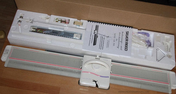 LK150 Silver Reed Studio LK150 6.5mm Mid Gauge Basic Knitting Ma