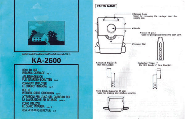 KA2600 INSTRUCTION MANUAL 888130