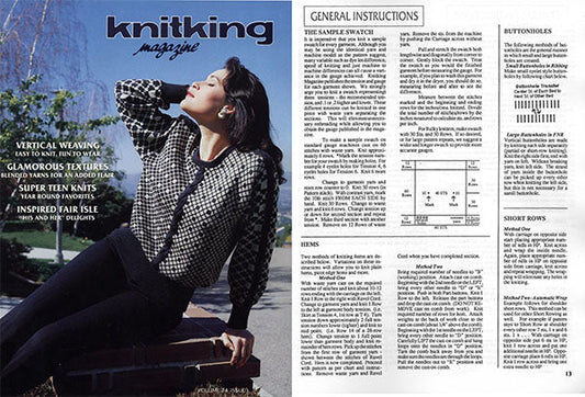 888264 MACHINE KNITTING BROTHER FASHION Vol 24