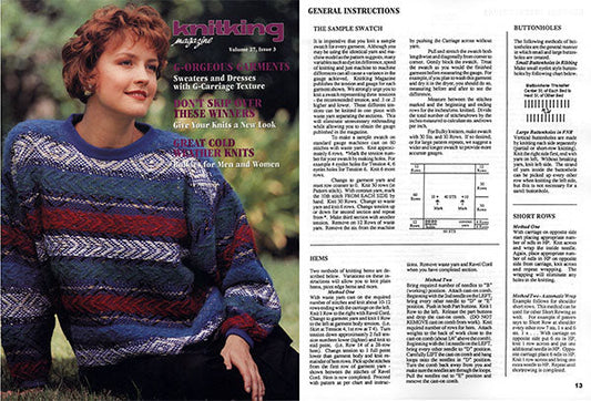 888273 MACHINE KNITTING BROTHER FASHION Vol 273